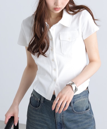 コンパクトシャツカットソー