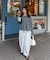 ウエストアジャストカーブパンツ〈MFM〉