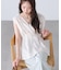＜MFM＞カットジャガードカシュクールブラウス