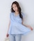 ＜MFM＞カットジャガードカシュクールブラウス