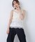 ＜MFM＞レースサテンキャミソール