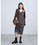 花柄フリルキャミワンピース