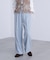 ウール調ワンタックワイドパンツ