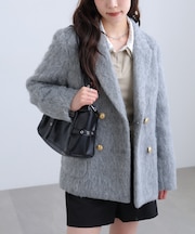 〈MFM〉シャギーダブルジャケット