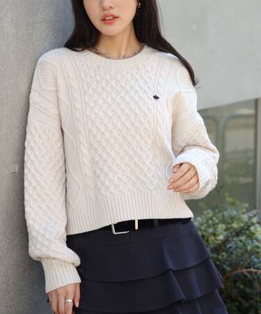 POLO BCS ケーブルニット