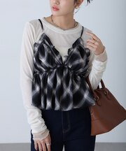 〈MFM〉バイアスチェックビスチェ