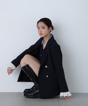 〈MFM〉袖フリルジャケット