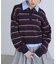 POLO BCS ボーダーポロニット