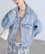 〈Levi's〉LOOSE CROP TRUCKER デニムジャケット