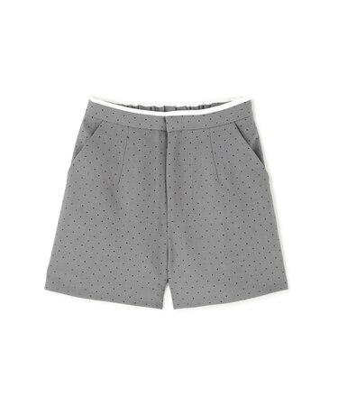 ラインストーンショートパンツ