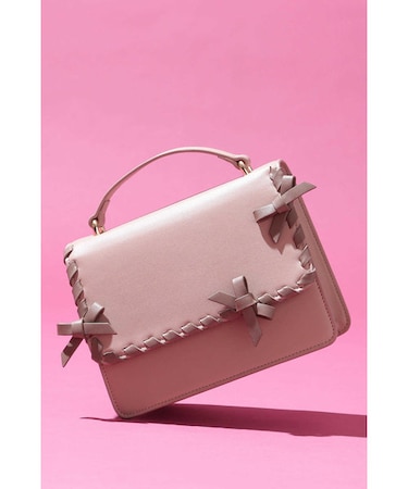 リボンショルダーバッグ