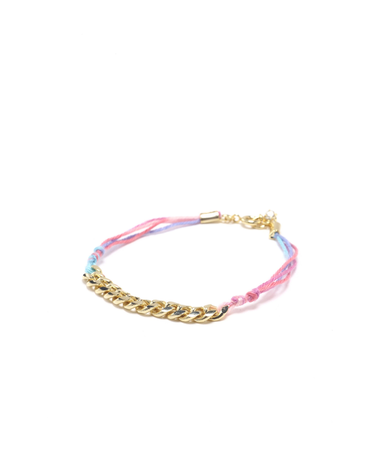 《ブランシック》ゴールドチェーンブレスレット