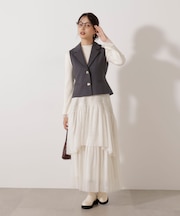 テーラードジレセットアップ