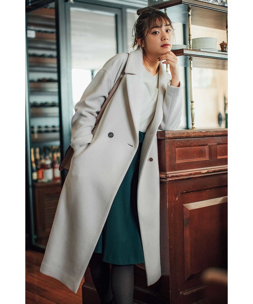 CanCam 11月号掲載｜Wモッサ チェスターコート◇｜プロポーション