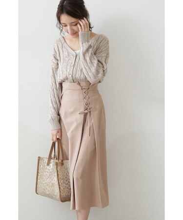 ◆レースアップスカート