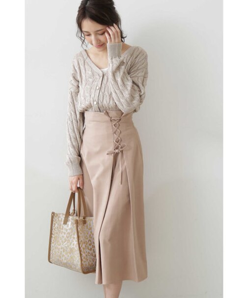 ◆レースアップスカート