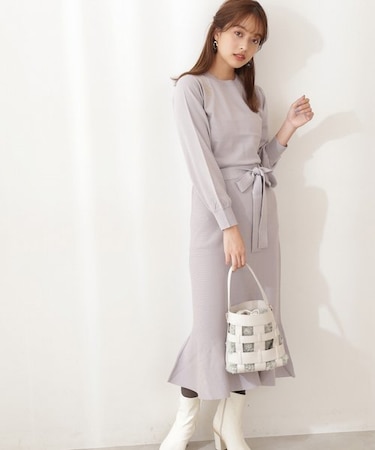 エンブロイダリーニットセットアップ