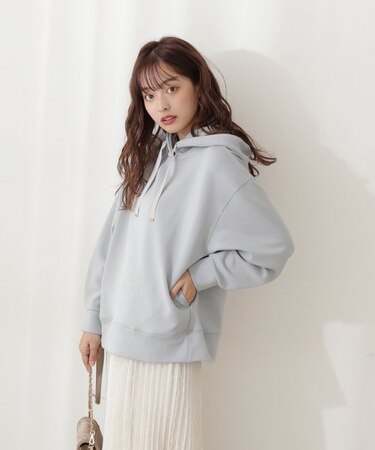 ビッグシルエットパーカー
