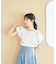 2ＷayバイカラーラッフルＴシャツ