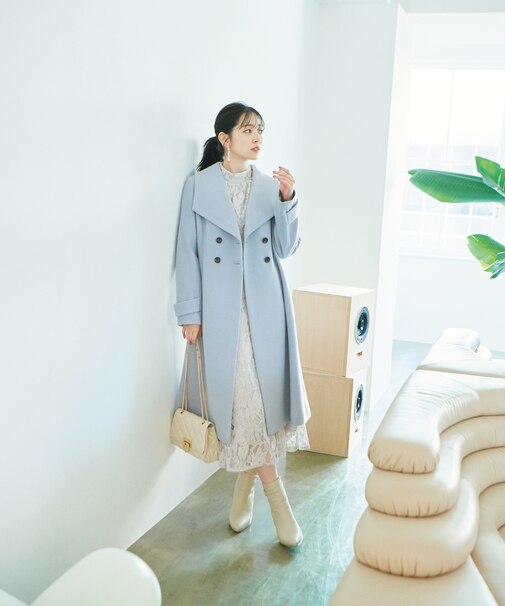 ビッグカラーコート／23AW