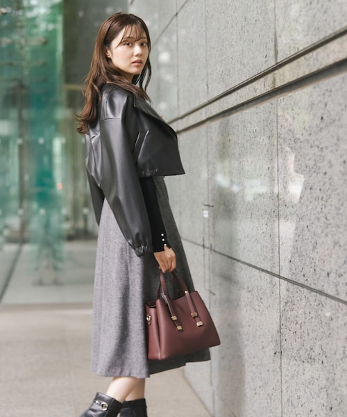 プロポーションボディドレッシング ボアブルゾン 試着のみ