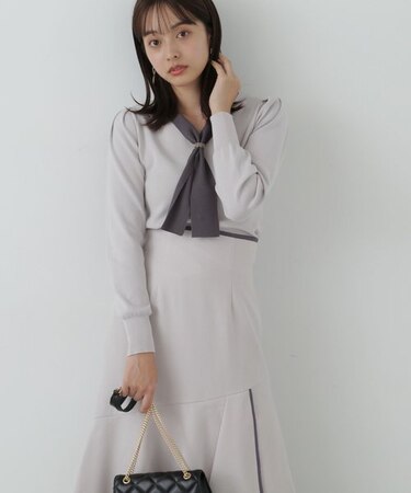 2Wayリングニット WEB限定カラー：ピンク｜プロポーションボディ 