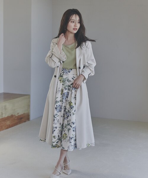 フェミニントレンチコート 24SS｜プロポーションボディドレッシングの