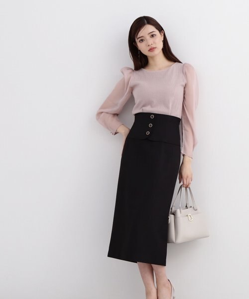 新品未使用 PARTY コルセット風タイトスカート Julia Boutique スカート ショート丈・コルセット風タイト