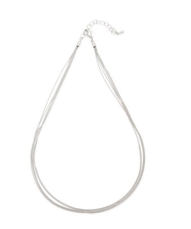 多連チェーンネックレス