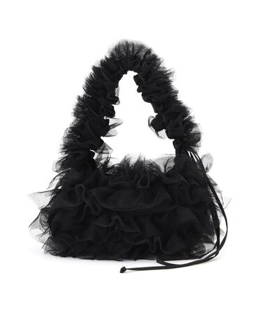 チュールフリルバッグ