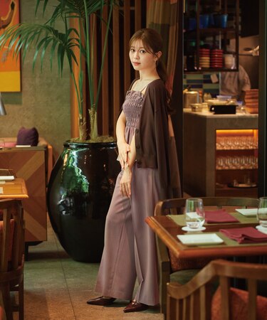タックワイドパンツ24AW