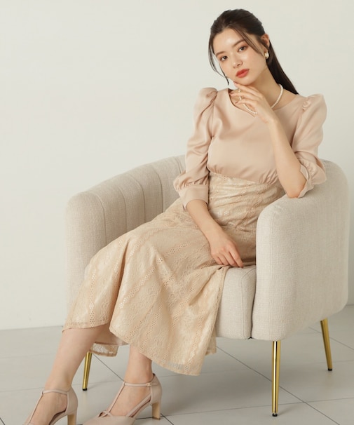 レース切り替えワンピース24AW