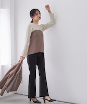 ベルボトムデニムパンツ24AW