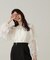 ラッフル袖ブラウス24AW