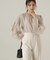 ラッフル袖ブラウス24AW