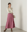 ギャザーディテールスカート24AW