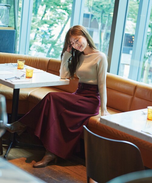 シャイニーオータムスカート24AW｜プロポーションボディドレッシングの