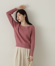 ミニケーブルニット　24AW
