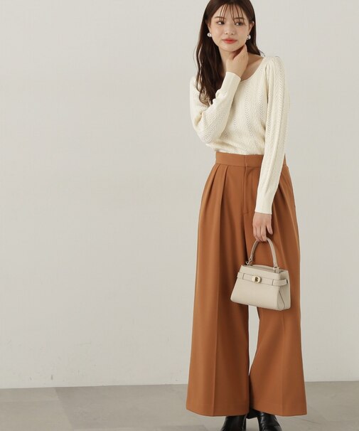 2タックワイドパンツ　24AW