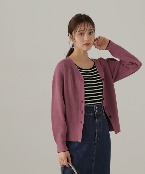ドロップショルダーカーデ　24AW