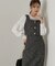 シャーリングチュニックブラウス24AW