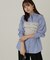 チュールビスチェ付シャツ24AW