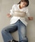 ワイドストレートデニムパンツ　24AW
