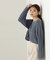 短丈ケーブルニット　24AW