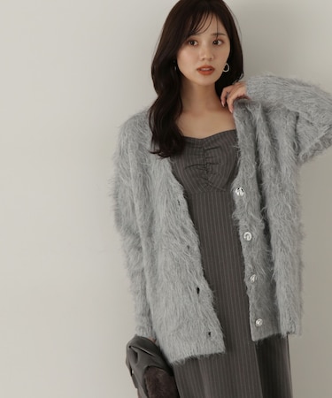 シャギーカーディガン 24AW