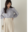 スタンドパールブラウス　24AW