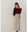 ラップ風リボンタイトスカート　24AW