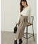 ラップ風リボンタイトスカート　24AW