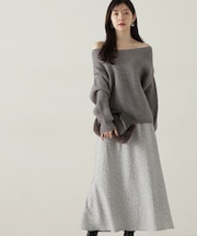 レオパードスカート　24AW