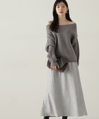 レオパードスカート　24AW